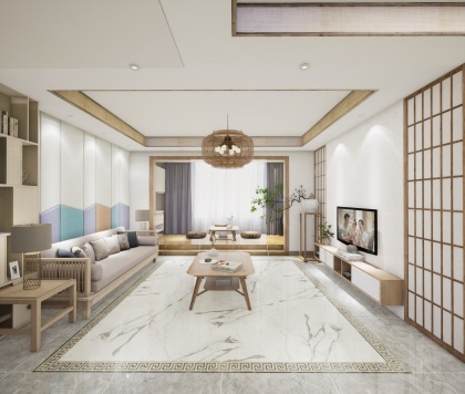 錦城錦繡花園-A1H戶型日式客廳